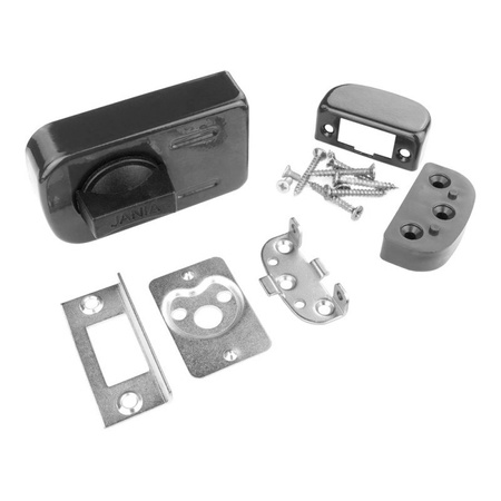 Kastenschloss Türzusatzschloss Zusatzschloss 50/60 Außenzylinder Drehknauf 6405 DV-6405-ZA-U