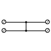 Hauptleitungsklemme Anschlussklemme ETB 16/1x2 Al/Cu Universalklemme Elektroinstallation 4 Löcher Elektro Becov