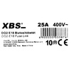 Sicherungseinsatz D02 25A gL-gG Sicherung Schmelzsicherung E18 400V XBS 0000002055
