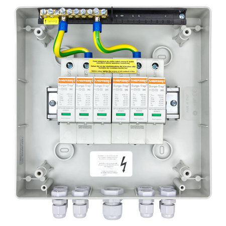 Solar Anschlusskasten PV 2-String DC 1000V T1 T2 PG Doktorvolt DV-4470-FOT