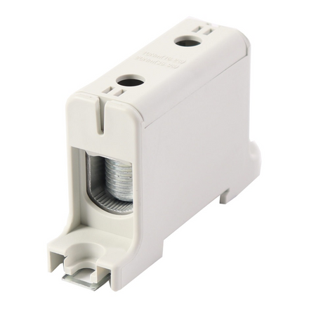 Hauptleitungsklemme Anschlussklemme ETB 95/1 Al/Cu Universalklemme elektroinstallation 2 Löcher Elektro Becov UK1095.21