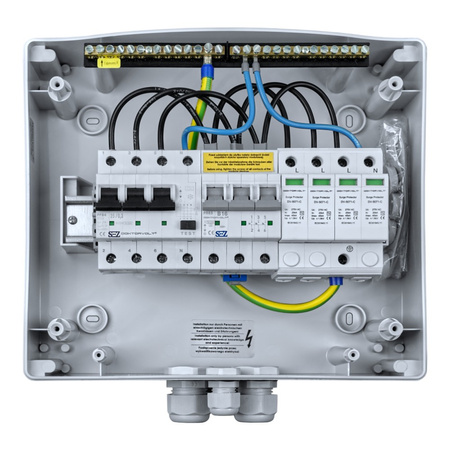 Solar Anschlusskasten PV AC B16A 12-Module Photovoltaik Doktorvolt DV-2384-FOT