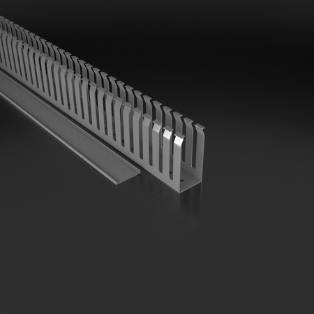 Verdrahtungskanal Kabelkanal mit Deckel Länge 1m Installationskanal verschiedene Größen Wahl 0630 0562 0234 0678 0708 E354