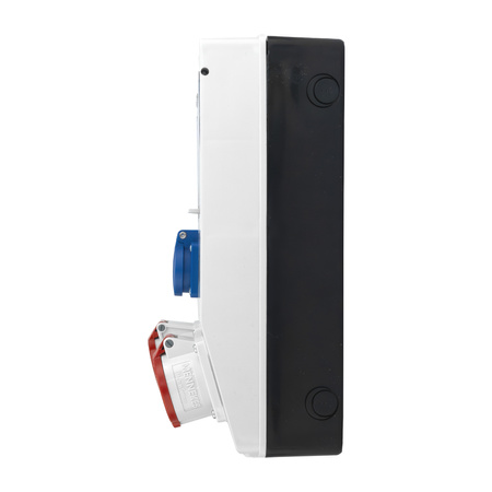 Baustromverteiler Walter-Kraft-S/FI 32A 16A 2x230 Schuko System Mennekes-Steckdosen KW-0010-D