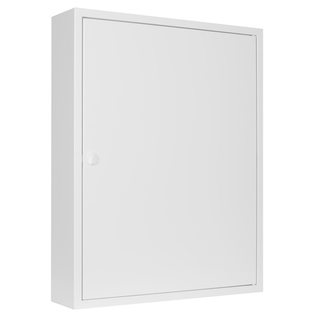 Doktorvolt Verteilerkasten Aufputz Sicherungskasten aus Metall 72 Module 3-reihig IP30 MN72/3/24