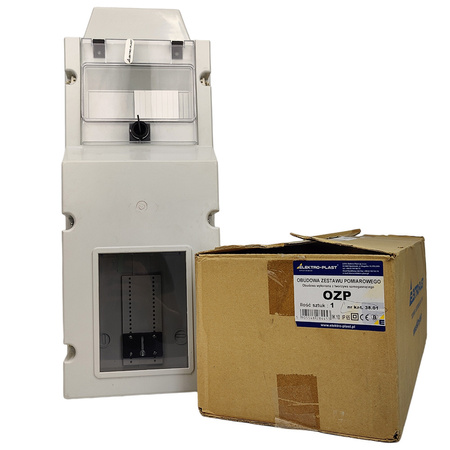 Gehäuse für Messgeräte 540x230x190mm IP65 grau OZP 38.01