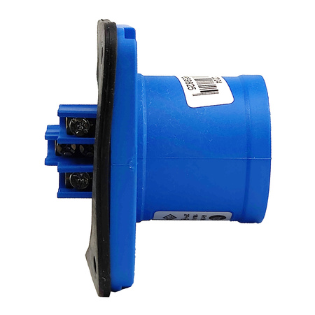 Einbaustecker CEE gerade Camping 3P 16A 230V IP44 VDE TP Electric 3120-319-0970