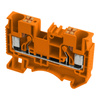 Reihenklemme 4mm2 Durchgangsklemme Orange UL DS4-01P-15-00A(H)