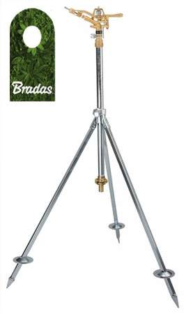 Set Messing Sprinkler Stativ AG 1" Zubehör Bradas GKV656332SGWSET1