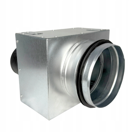 Lüftungsverteiler Verteilerkasten 2x75 Ø125 Wohnraumlüftung Luftverteiler E-KSR-2X75/P-125-OC-K