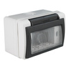 Aufputzdose mit Betätigungsklappe Moduldosen 124x80x76 mm IP55 M-L 1573