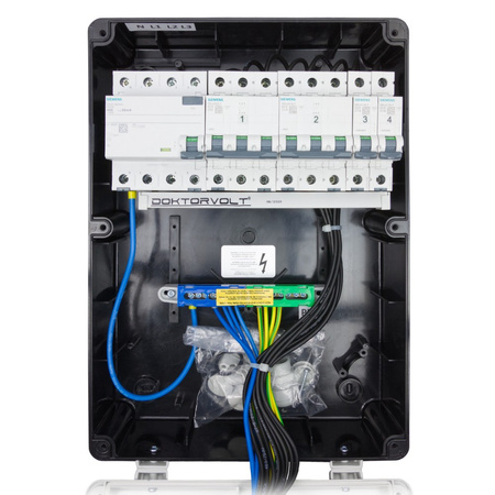 Stromverteiler pTD-S/F 32A 16A 4x230V I SIEMENS und MENNEKES Doktorvolt DV-4869-D