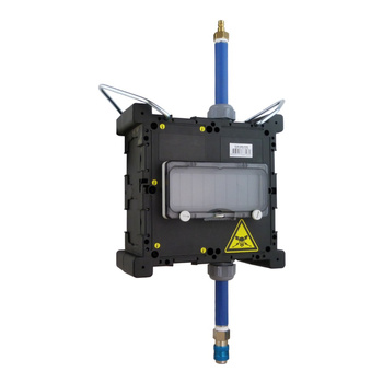 Hängeverteiler mit wasserhydraulischem Anschluss Stromverteiler mit Betätigungsklappe Minibox TpE 3336-500-0300