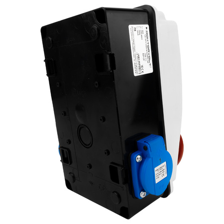 Wandverteiler XS-S 32A 2x230V IP44 Stromverteiler Komplett Verdrahtet Doktorvolt DV-5077-F