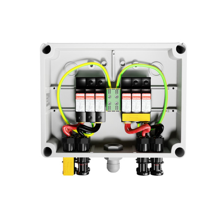 Solar Anschlusskasten PV DC 1000V T1 T2 2 Strings Doktorvolt DV-1444-FOT