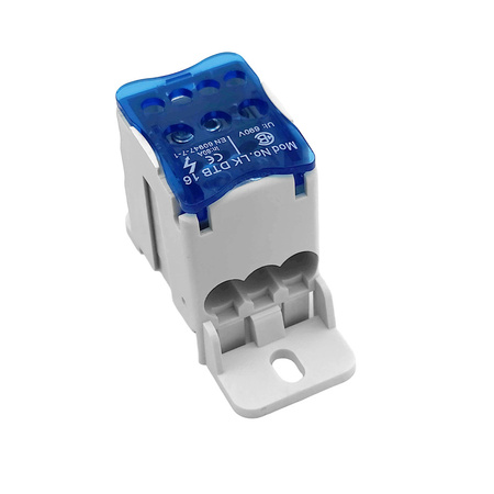 Verteilerblock LK DTB 16 Klemmblöcke mit Schraubanschluss Verteilung Block Elektro Becov ULK016