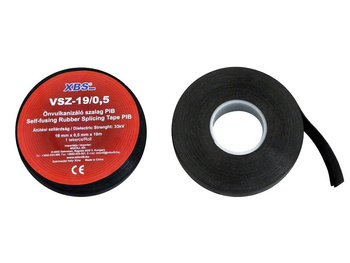 XBS selbstverschweißendes Isolierband schwarz 19mmx0,5mmx10m Klebeband VSZ-19/0,5