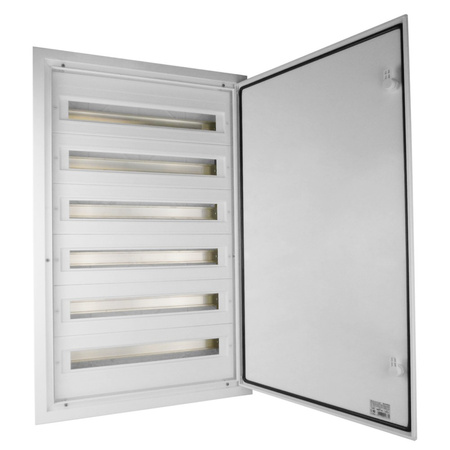 Verteilerkasten IP54 DARP-144 6x24 Unterputz Alutür Unterverteiler Sicherungskasten E-P 9.624