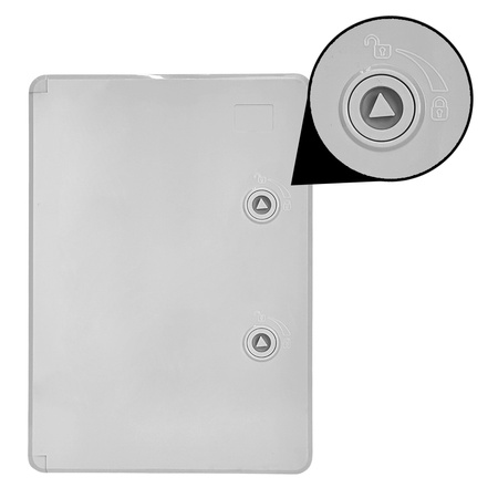 Leergehäuse mit Tür 300x400x170mm Schaltschrank Aufputz Verteilerschrank IP65 IK10 TP Electric 3310-520-0600