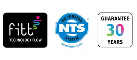 Gartenschlauch 1/2" 15m NTS TOBBY weich 4-Schichten Bradas NTSTB1/215