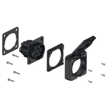 Ladesteckdose Typ 2- für Elektrofahrzeuge IP44/54 PCE E325-foa