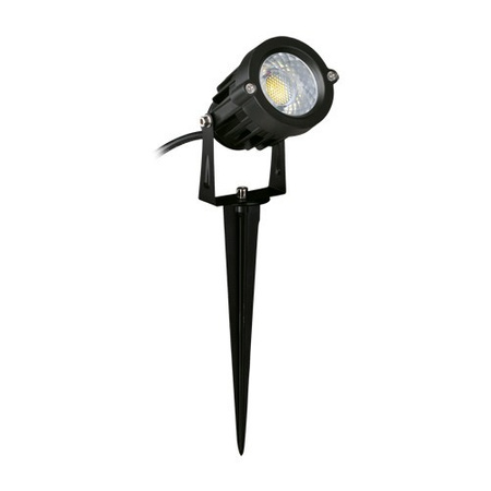 Gartenstrahler mit Erdspieß PLANT LED 5W BLACK 4500K IP65 Strühm 03130