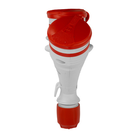 Dreifach Steckdose Kupplung 3x2P+Z 16A 250V IP54 hermetisch Steckverbinder 3680W W-01155