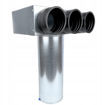 Lüftungsverteiler Verteilerkasten 3x75 Ø125 Wohnraumlüftung Luftverteiler E-KSR-3x75/125-OC