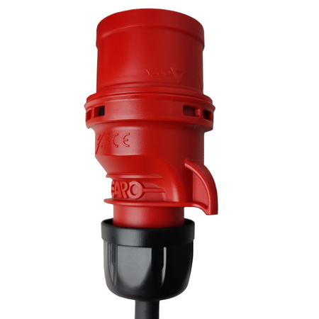 Stromverteiler GAROFlex mit 4x 230V Schuko 2x 16A CEE Steckdosen mit Starkstromkabel 5x1,5mm2 IP44 2468820