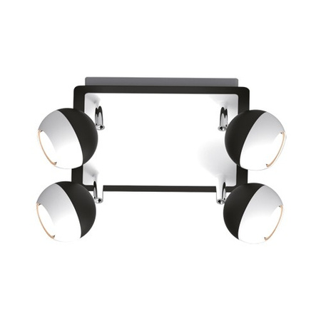 Wandspot Deckenleuchte 4-flammig Kombi GU10 4D 02839