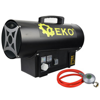 Gasheizgebläse 20kW mit einem Druckminderer und Thermostat G80411