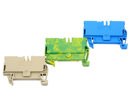 PDU 2.5/4 BL Durchgangs-Reihenklemmen 30A blau Durchgangsklemme Weidmüller 1896230000