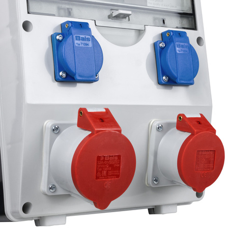 Stromverteiler ECO-S 1x32A 1x16A 2x230V franz/belg System Doktorvolt DV-2664-F