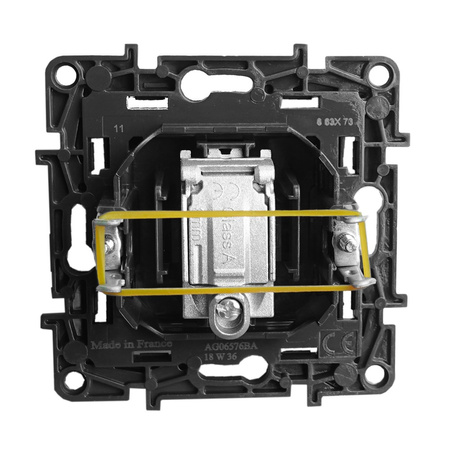 Endsteckdose TV männlich schwarz 10 dB Niloe Step 863573