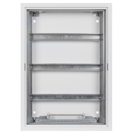 Doktorvolt Verteilerkasten Aufputz Sicherungskasten aus Metall 54 Module 3-reihig IP30 MN54/3/18