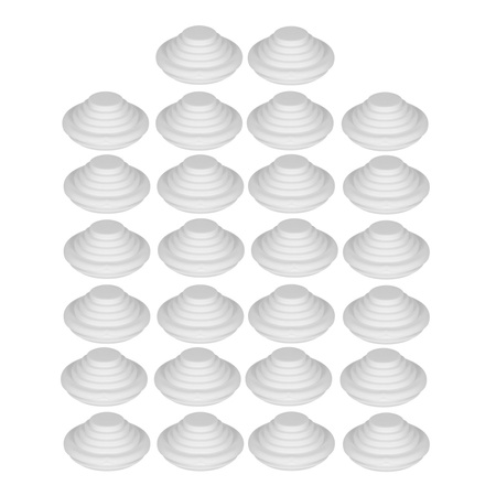 Doktorvolt Verteilerkasten Aufputz Sicherungskasten aus Metall 72 Module 4-reihig IP30 MN72/4/18