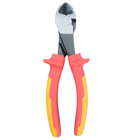 Seitenschneider Schere Zange Spitzzange in Isolation 180mm VDE EMSB180