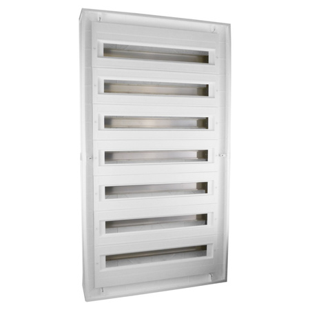 Verteilerkasten IP54 DARP-168 7x24 Unterputz Alutür Unterverteiler Sicherungskasten E-P 9.724