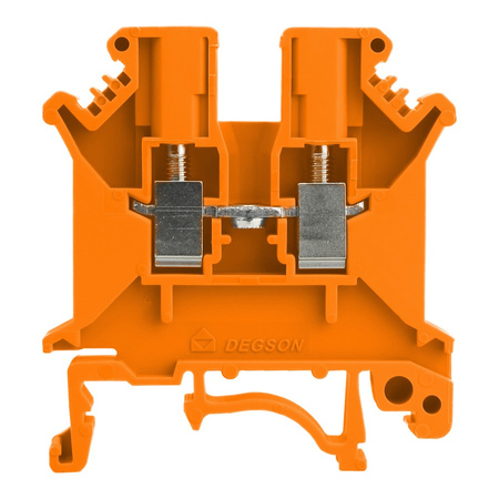 Reihenklemme 10mm2 Schraubklemme Orange VDE UL PC10-01P-15-00A(H)