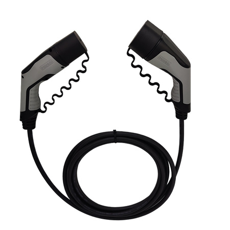 Tragbares Ladekabel für Elektroautos AC Phoenix Typ 2 20A/480V, 5m EV-T2G3PC-3AC20A-5,0M2,5ESBK01