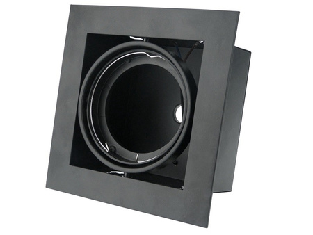 GTV Einbauleuchte Deckenleuchte Deckenlampe PIREO I schwarz UP OP-PIREO1-20