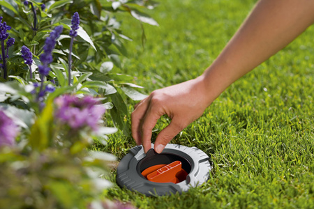 Regulier- und Absperrdose 3/4"-Außengewinde Gardena 02724-20