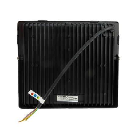 LED Außenstrahler mit Bewegungsmelder 100W GTV Flutlicht schwarz IP65 Außenwandstrahler 8000lm GT-GCX100W-40