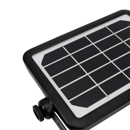 Solar-LED-Strahler SOLEN 5W 500LM 4000K IP65 Schwarz mit PIR-Sensor C83-SON-005BL-4K-PIR