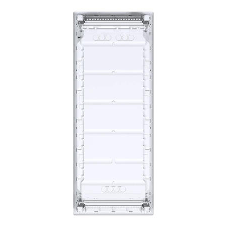 Verteilerschrank Unterputz Sicherunngskasten 5 Reihen 60 Modulen Verteilerkasten Kleinverteiler weiß Hager Volta 5x12 VU60NC