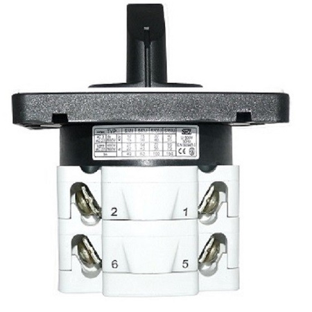 SEZ Nockenschalter 4P 63A 0-1 500V mit Griff S63 JD 1104 A6