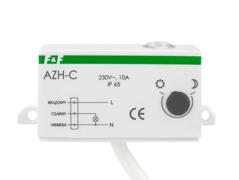 Dämmerungsschalter m.Internen Licht Sensor Dämmerungssensor F&F AZH-C 1023