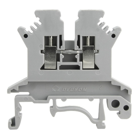 Reihenklemme 1.5mm2 Schraubklemme Grau VDE UL PC1.5-01P-11-00A(H)