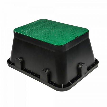 Ventilbox Ventilkasten mit Deckel Bewässerung Jumbo rechteckig 64x50cm DSSZ-P6450G