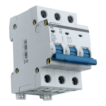 Leitungsschutzschalter 3P B20A 6kA LS-Schalter Doktorvolt DV-5545